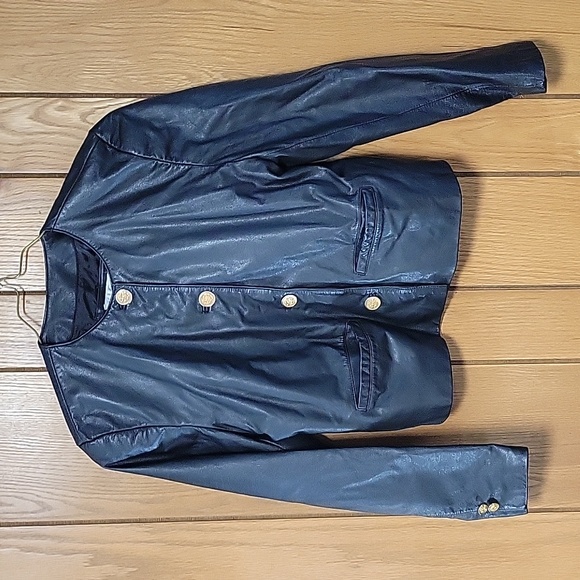 Lord & Taylor Jackets & Blazers - Lord & Taylor Leather Jacket Size 8P